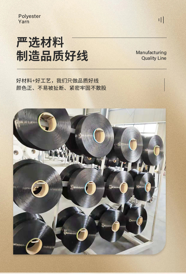 黑丝300D96F涤纶长丝