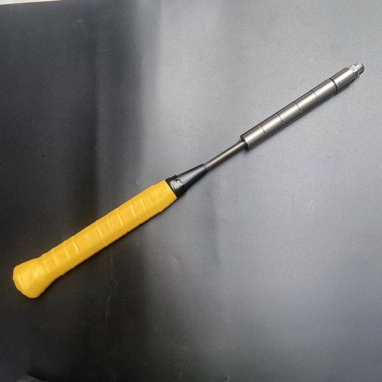 Bádminton raqueta entrenador secador de pelo palo de pelo bádminton raqueta dedo brazo pelo fuerza práctica