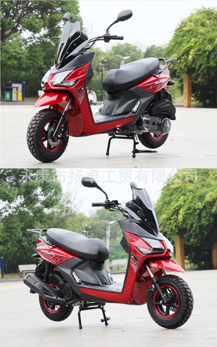 Cross-Border Exclusive Supply of Roadmaster Tiger 10Th Generation Motorcycle 150Cc Fuel Model Scooter, Can Be Marked as 50Cc Moped