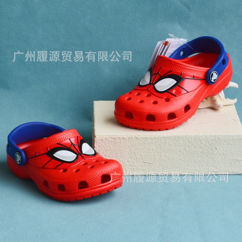 Spider Sandals Cro Summer Men's Shoes Non-Slip Beach Parent-Child Children's Clogs Middle-Aged Children's Slippers Beach Non-Slip