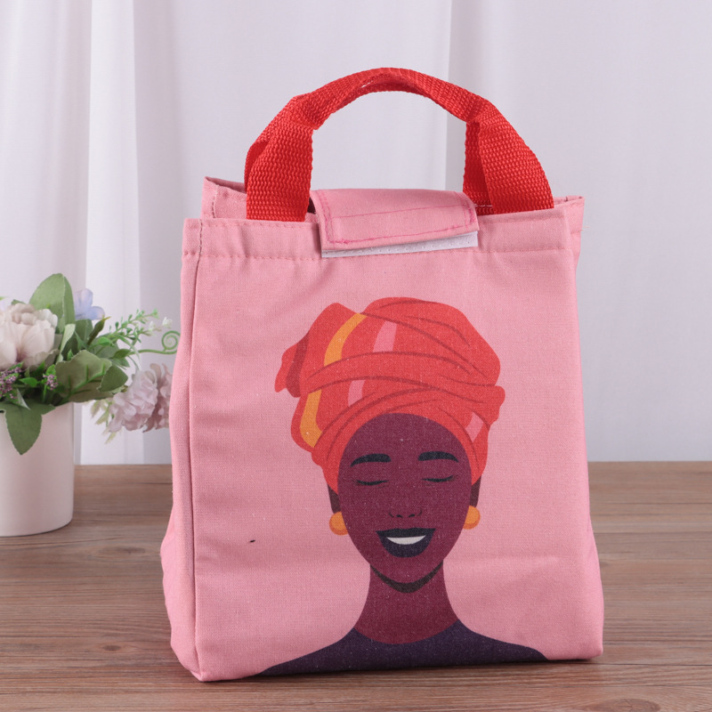 新款3D立体便当袋大容量保温袋加厚铝箔手提袋饭盒袋厂家货源批发