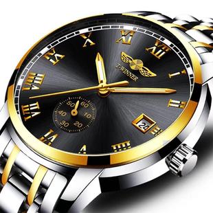 2021 new T-winner European and American style men's fashion leisure hollow automatic mechanical watch wholesale