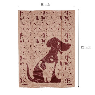 Cross-Border Popular Brown Scented Pet Garbage Bag, Biodegradable Pet Poop Bag, Dog Poop and Cat Poop Poop Bag