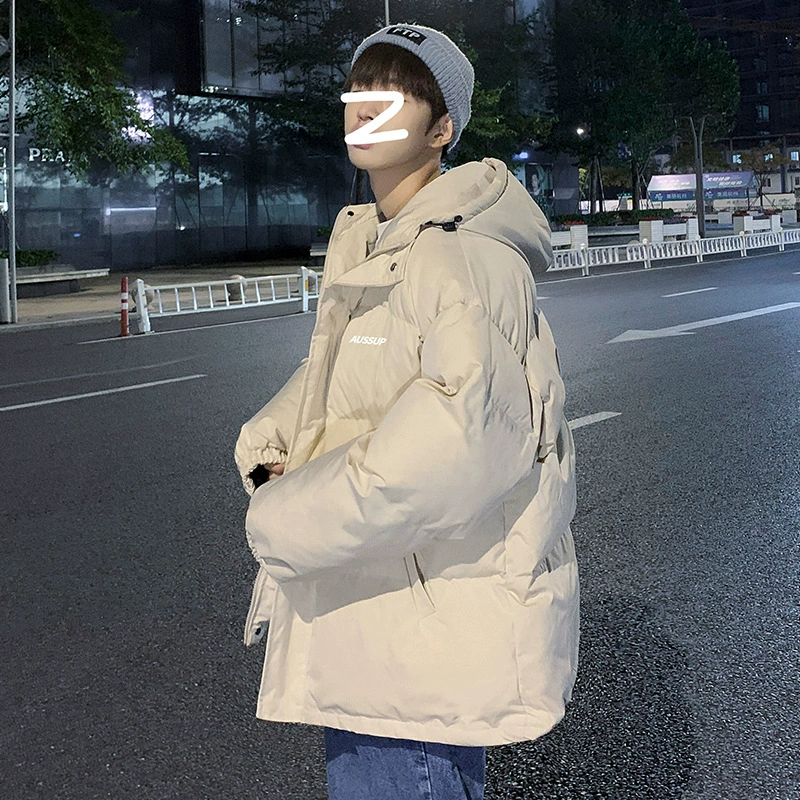 Demi-season hoody, keep warm down jacket, oversize, plus size