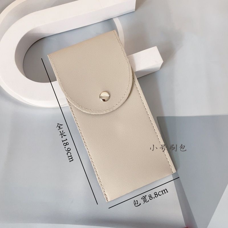 Bolsa de almacenamiento de pinceles de maquillaje La bolsa de cepillos plegable portátil puede contener 12 piezas, 13 piezas, 14 juegos de bolsas de almacenamiento a prueba de polvo