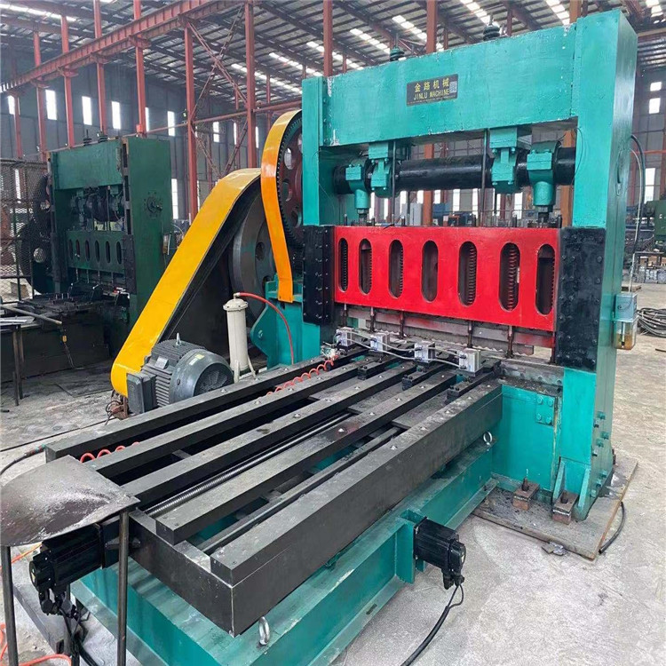 菱形冲剪网生产线 蓝鲸机械JL-GB02上门安装调试