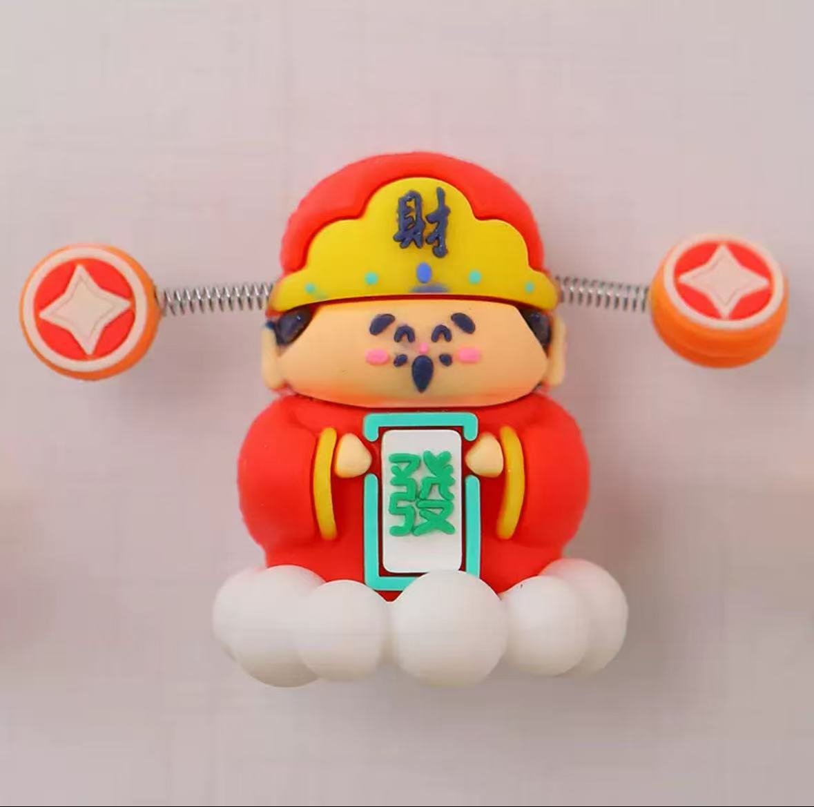 행운의 부의 신 장식품