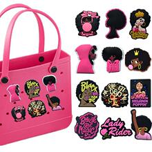 Y 24467 Bogg Bag Flower Decor ɳ̲��װ����� ŷ������羳