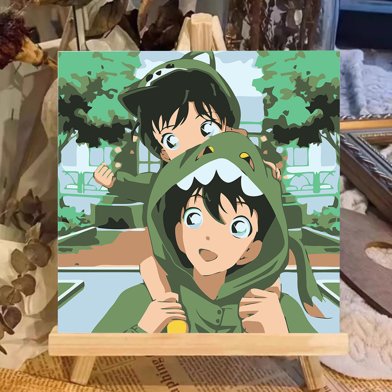 蝶デジタル油絵 diy 着色油絵子供の手描き蝶装飾絵画装飾品メーカー卸売|undefined