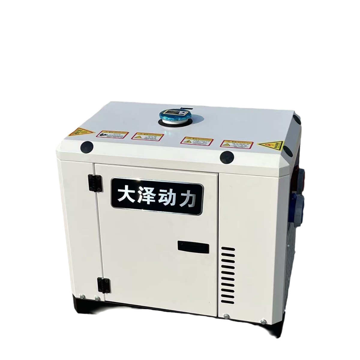 Generador diésel de frecuencia variable de 7KW de tamaño pequeño Dazawa Power TO7900IS de igual potencia tipo caja silenciosa de un botón de arranque