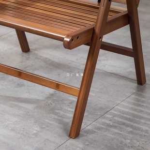 ✅ Bamboo Folding Chair for Home and Outdoor Use, Multi-Purpose with Backrest, Portable Waterproof Fishing Leisure Stool, No Assembly Required