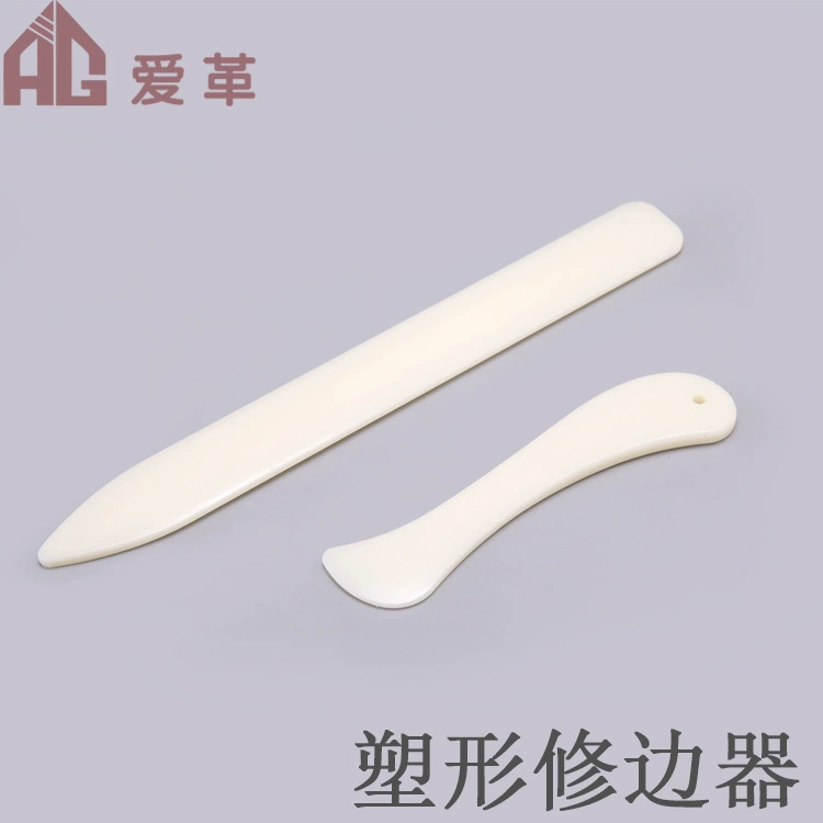 Кожаный инструмент ручной работы пластиковая имитация кости устройство для обрезки барабана пластиковая линия склеивания стержней прижимное уплотнение кромок