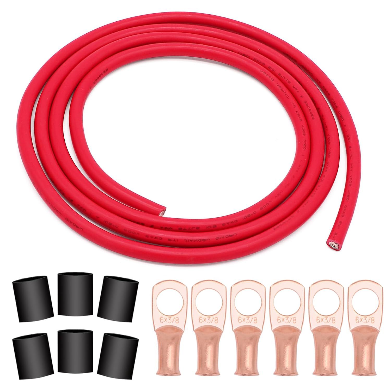 MEIKEDUO AMAZON EBAY OTTO MEICADO AMAZON6 AWG 사양 6.5 피트 UL