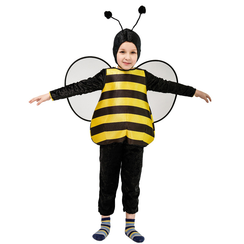 Halloween niños pequeña abeja etapa rendimiento traje cos