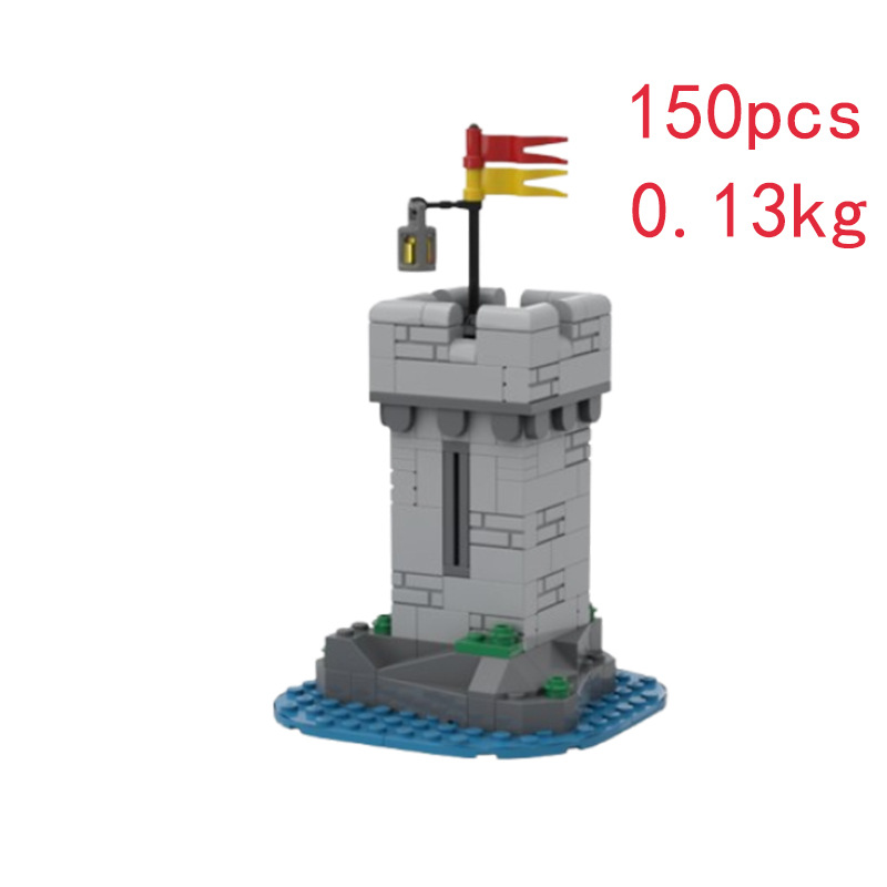 Construction Tower Building Blocks Small Particle Assembly Toy_voghion.com