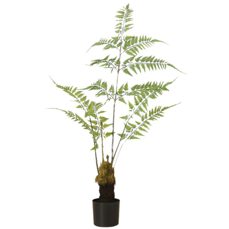 Estilo nórdico artificial cabeza de mono helecho Planta artificial biónico mono de oro helecho Internet celebridad planta verde bonsai interior sala de estar Decoración