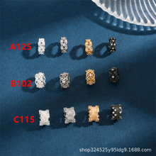 18k��ɫ��Ƕ�ʯ�����ܻ��οմ��DIY�ֹ�������������ɢ������