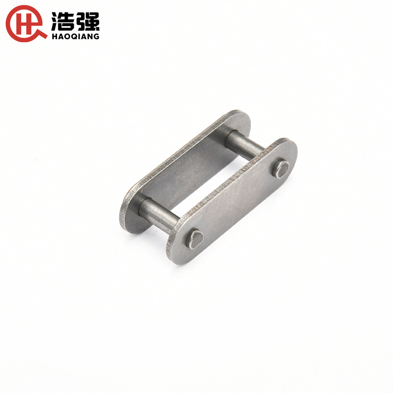 Conector de cadena de doble paso de una sola fila hebilla de cadena eslabón de cadena de transmisión industrial hebilla completa hebilla de media hebilla conector fábrica al por mayor image 7