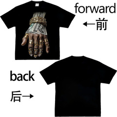 特大柄貿易Tシャツ 男女兼用 レトロY2KプリントTシャツ ストリートトレンド 男女兼用 クロスボーダー ヨーロッパとアメリカンスタイルのTシャツ