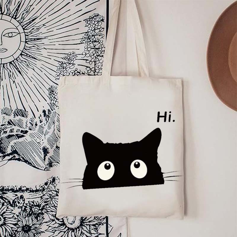 letras inglesas canciones impresión bolsas de lona bolsas de hombro bolsas plegables bolsas de mano bolsas de compras Amazon explosión comercio exterior