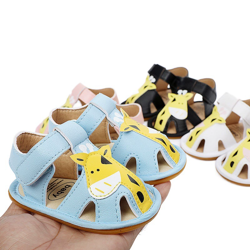 Gambile Летние мужские и женские детские сандалии на резиновой подошве кроссовки babyshoes0-1 лет кроссовки