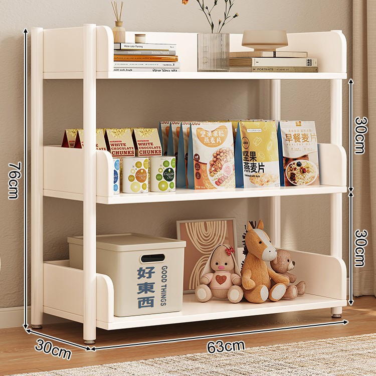 Estante de almacenamiento multicapa estante de almacenamiento de piso simple estante de libros de hierro forjado estante de almacenamiento de sala de estar estante de exhibición estante de biblioteca doméstica