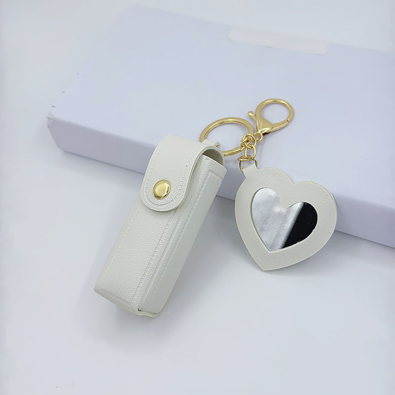 Bolsa de lápiz labial portátil llavero bolso de maquillaje portátil bolso de regalo bolso de cambio bolso de almacenamiento mini lápiz labial colgante