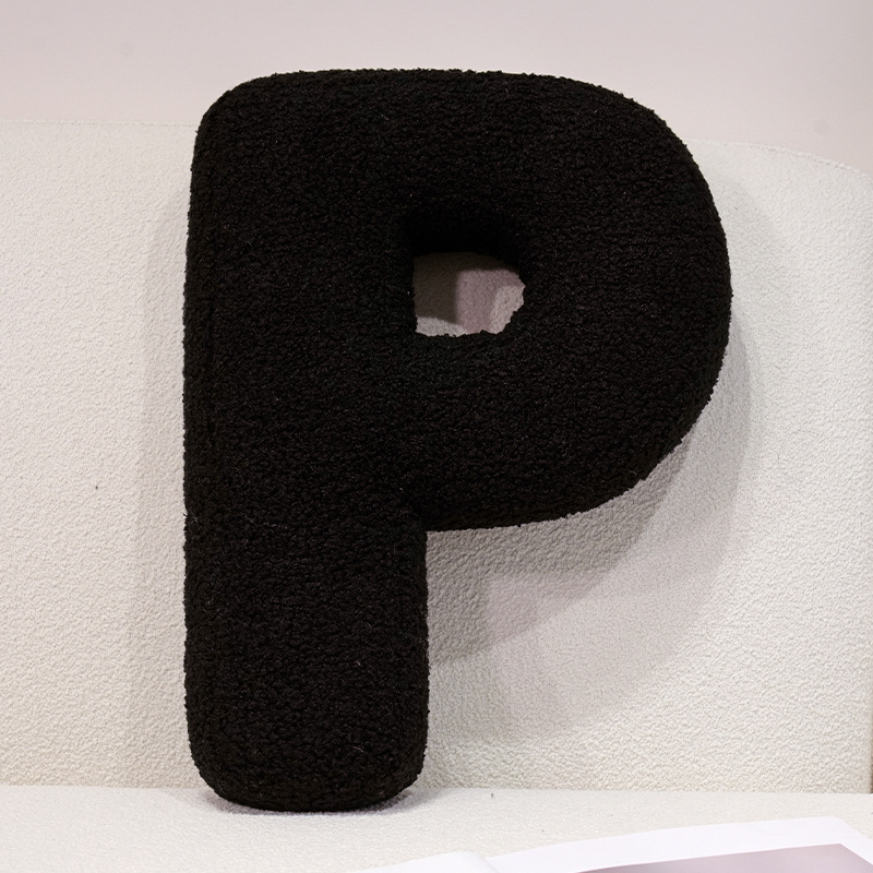 Cojín de Peluche con Forma de Letra de Felpa Decorativo para Fotografía image 22