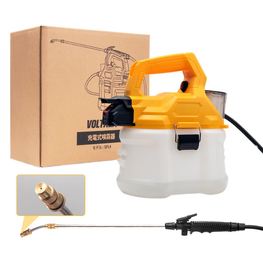 Rociador eléctrico transfronterizo del jardín del pesticida pequeña batería de litio de alta presión del rociador de la desinfección agrícola