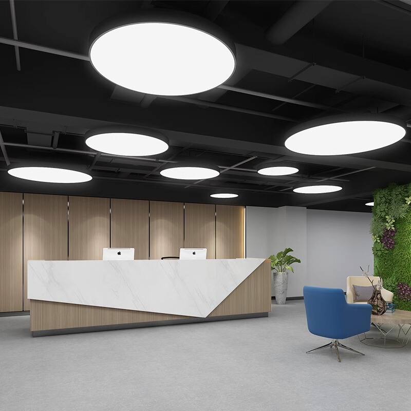 LED Solid Round Chandelier Modern Office Shopping Mall Internet Cafe Gym Shop Bar Industrial Wind Chandelier LED Solid Round Chandelier Modern Office Shopping Mall Internet Cafe Gym Shop Bar Industrial Wind Chandelier