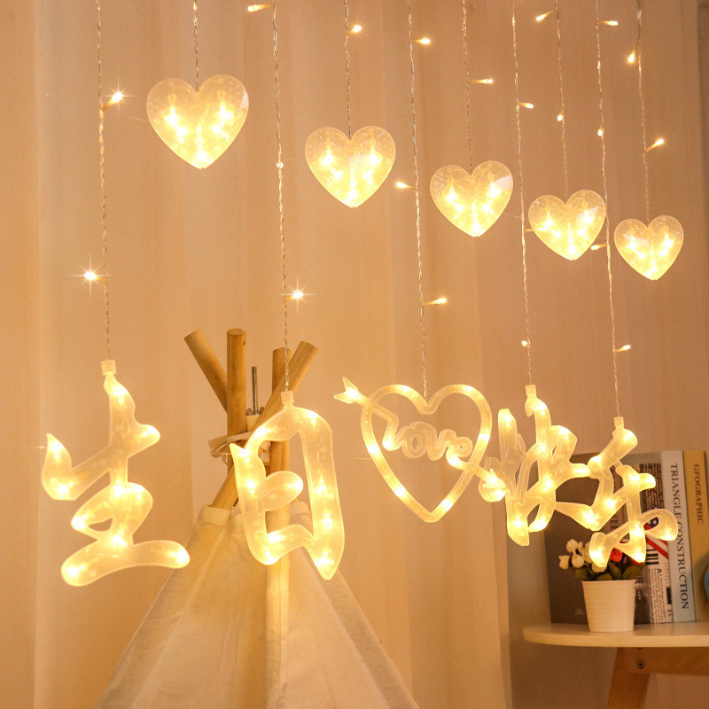 Happy Birthday LED Light String Small Colored Lantern Celebr|ru