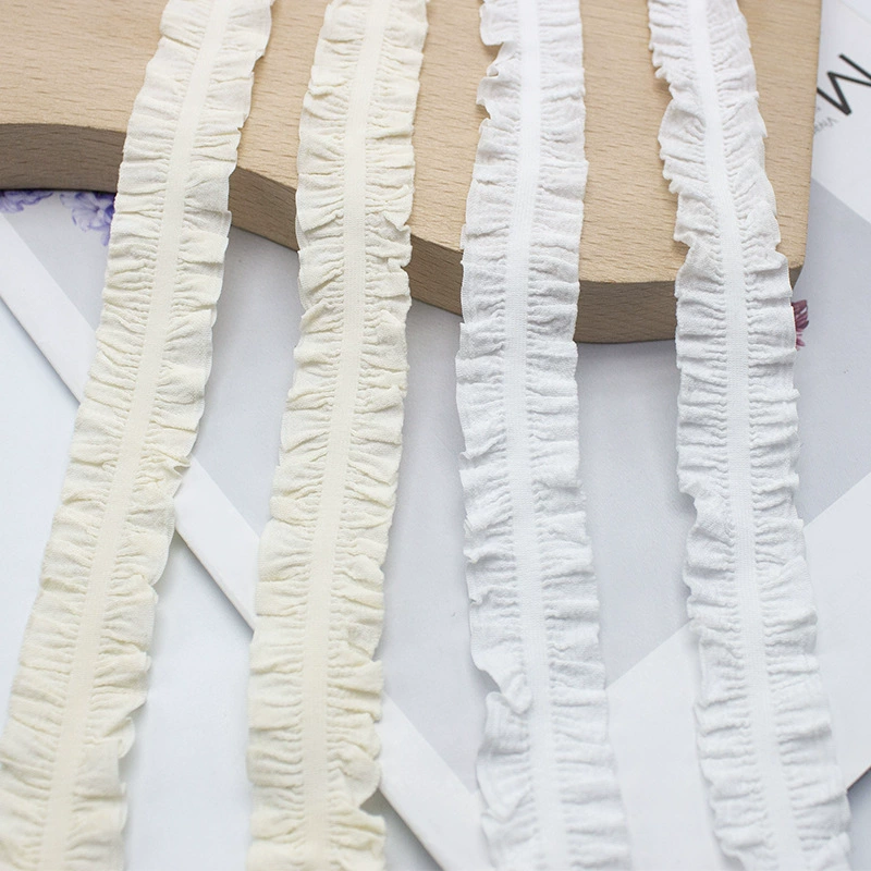 Спот 2,3 см имитация хлопка двусторонний лист лотоса эластичный гриб с складками ткани куклы diy одежда аксессуары