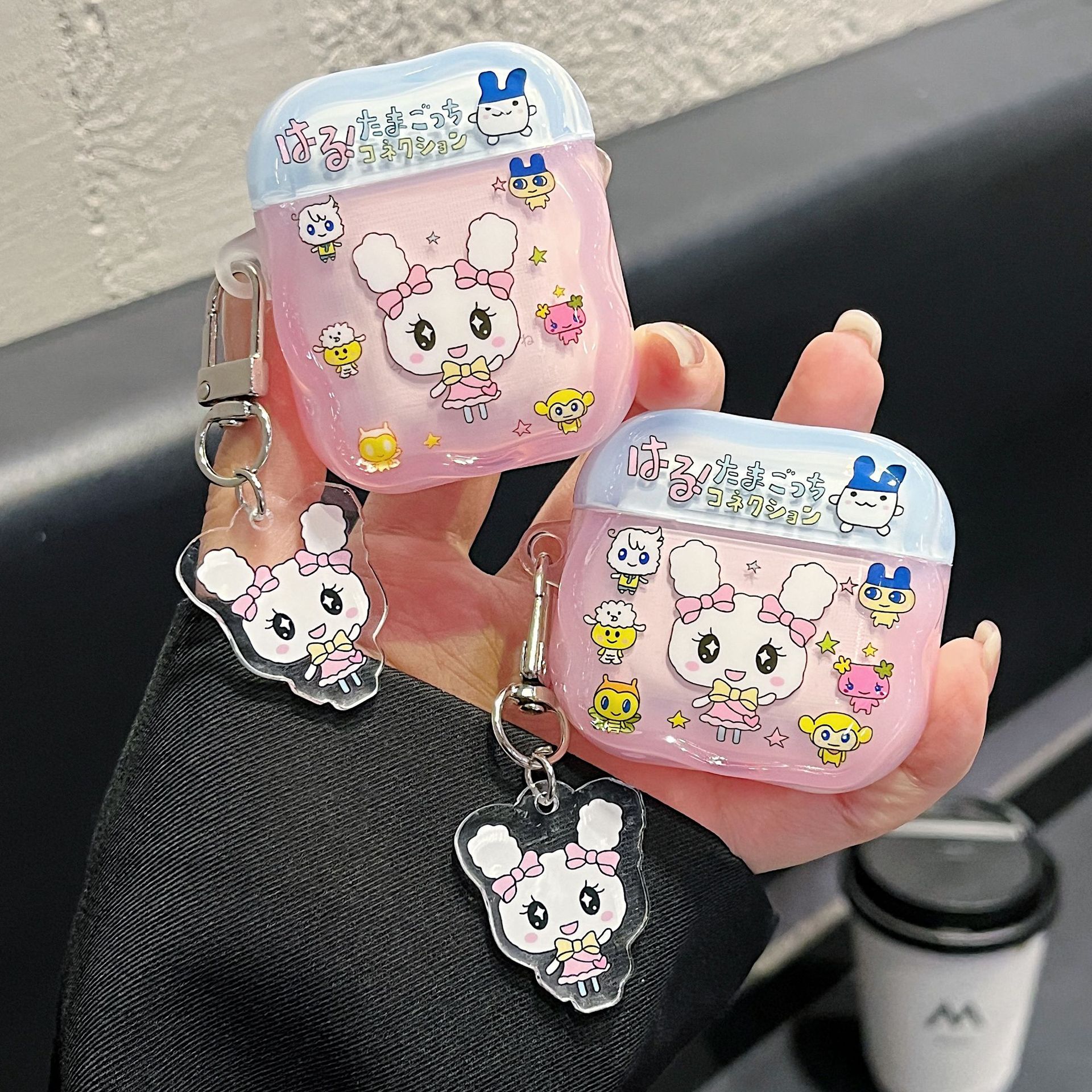 Cubierta de auriculares IMD TOMA KIKO Honey Ji AirPods Pro Cubierta de auriculares Bluetooth AirPods3 / 4 generación a prueba de caídas