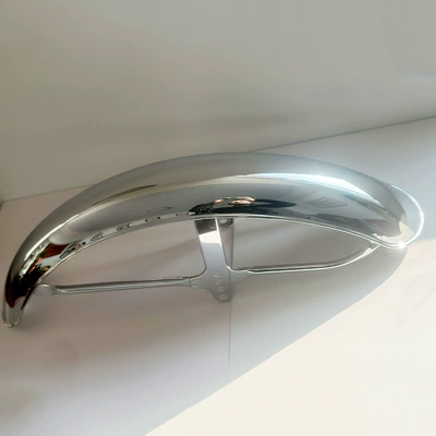 Motorcycle Fender Thickened Electric Vehicle Electroplated