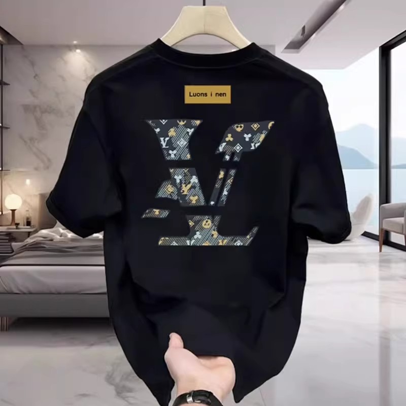 T-shirt masculina de algodão premium corte oversize estampada_voghion.com
