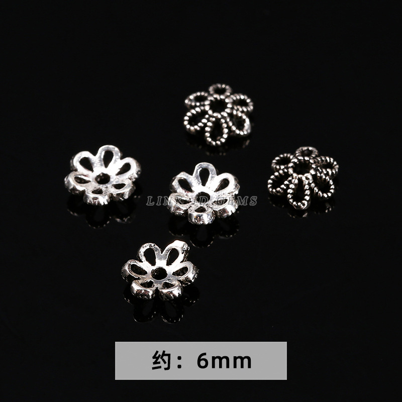 Six -petal hollow flower support 6mm