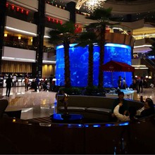海洋馆大型水族箱制作 亚克力大型鱼缸水下景观鱼缸生产厂家定 制