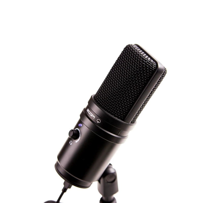 ZOOM ZUM-2 USB микрофон комплект: микрофон, наушники, настольная подставка, кабель 2 м — для ноутбука и смартфона, с качественным звуком