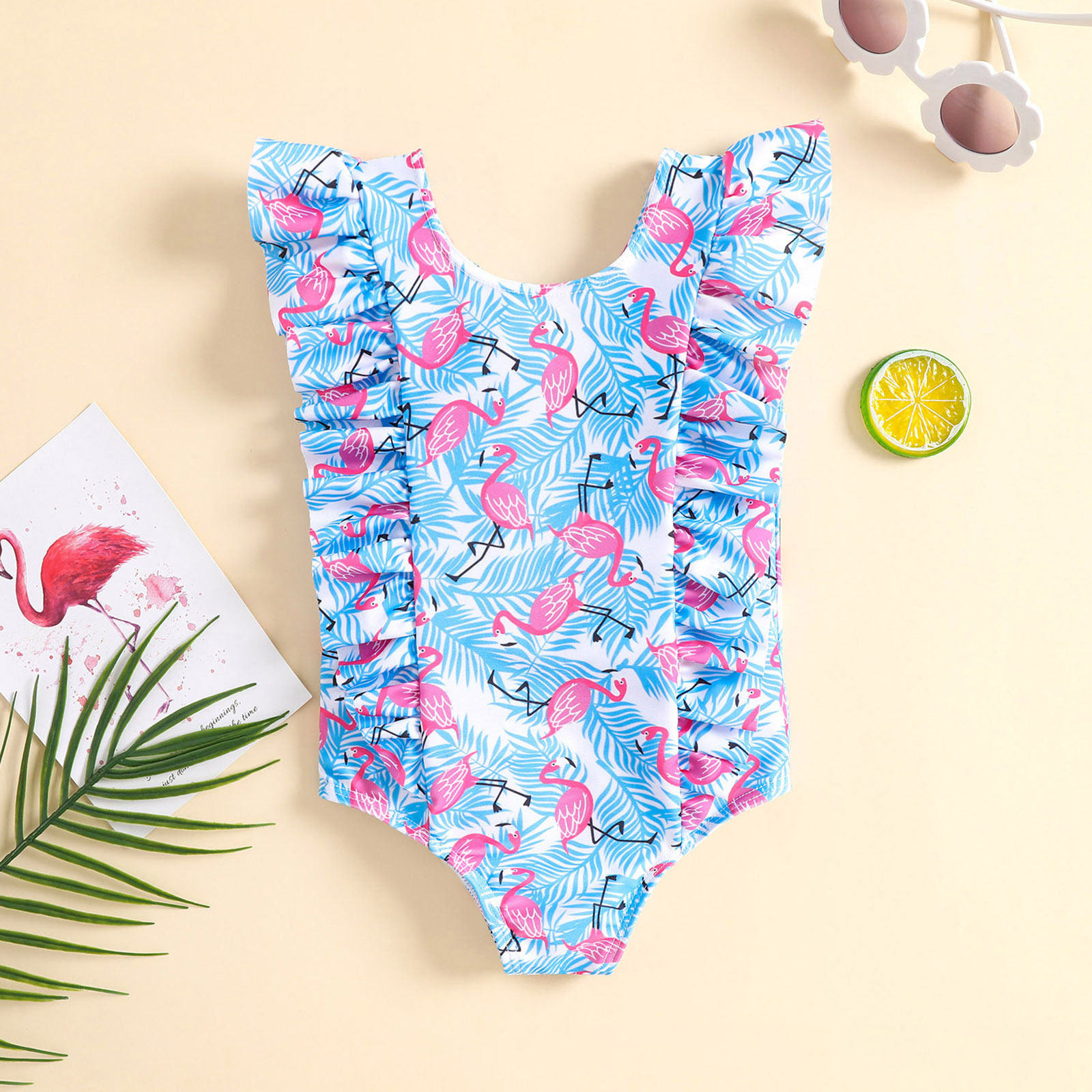 Girl's Fashion Animal Fruit Polyester One Pieces display picture 1