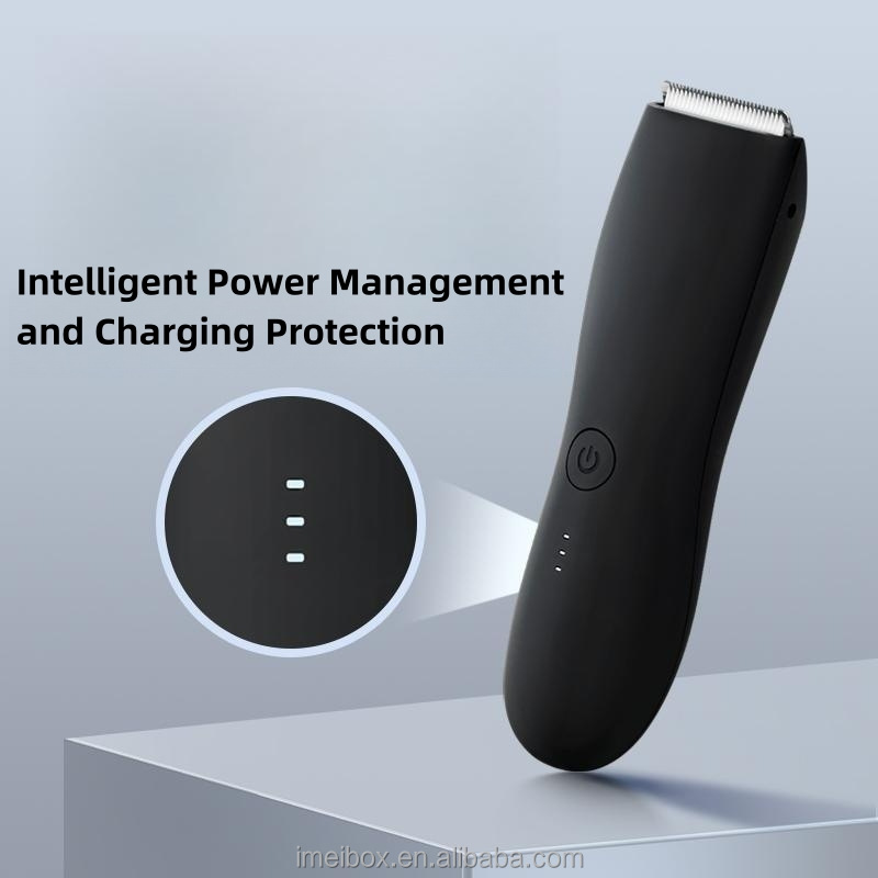 Cross-border new electric private hair trimmer waterproof hair razor shaver for men and women body and pubic hair trimmer