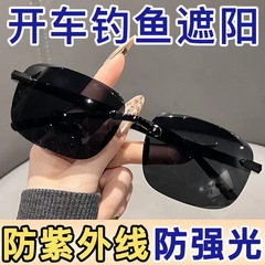 2025年新作クロスボーダーサングラス、ファッショナブルな韓国風パーソナライズスクエアフレーム、ハイエンドサングラス、トレンディなファッションインターネットセレブ