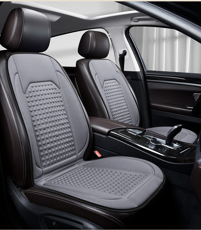 Wholesale New Car Heated Seat Cushion Winter 12V Seat Cushion Car Universal Warm Stereo Beanie Single Piece Cushion