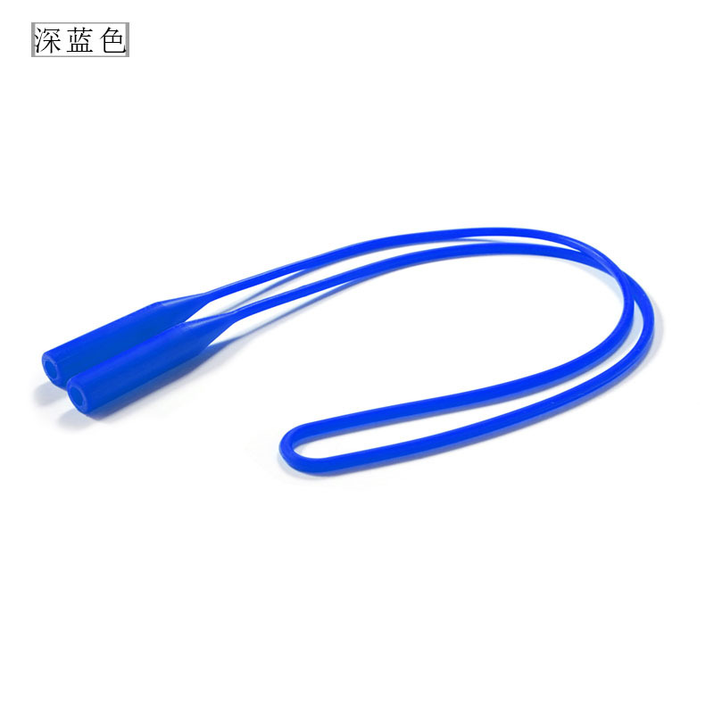 Cuerda elástica de silicona para gafas, antideslizante, anti-caída, correa deportiva ajustable