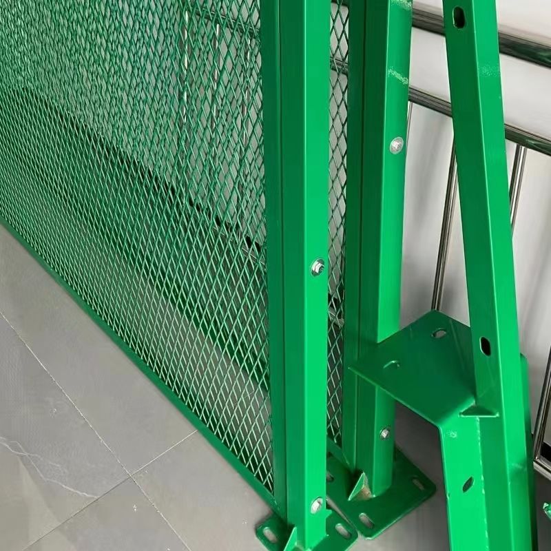 高速公路铁路桥梁护栏防眩网防抛网浸塑隔离栅防落网河道圈地围网