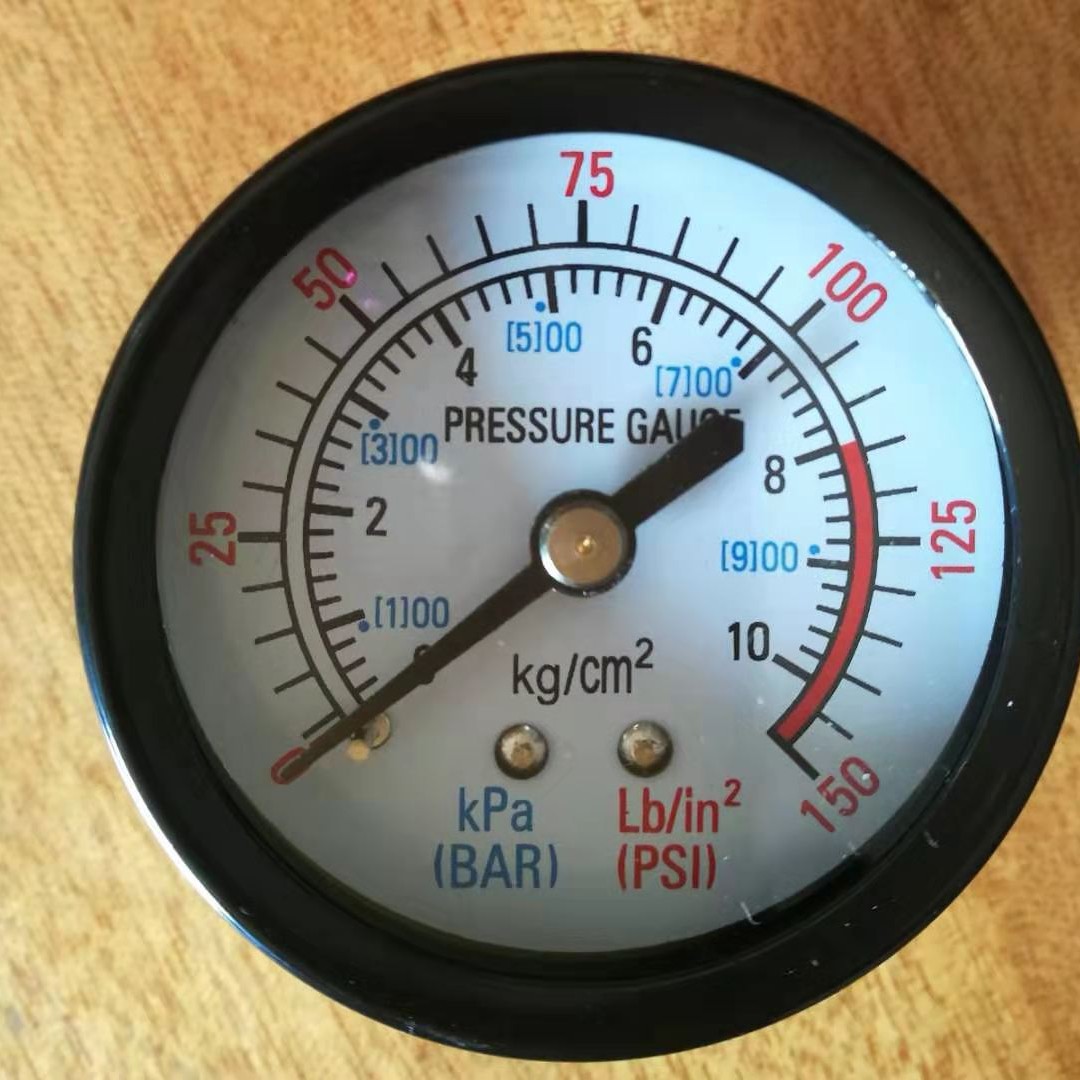 普通压力表 空气压力表 水压表 油压表 气泵表医用表
