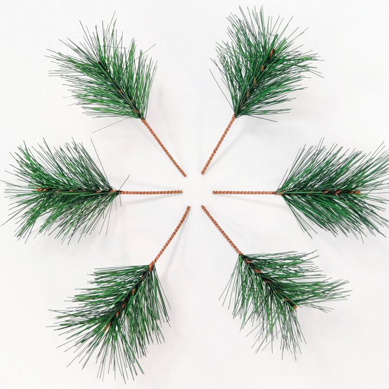 Artificial Pvc Pine Needles, Pine Leaves, Christmas Tree Vine, Lighting Accessories, Artificial Pine Needles
