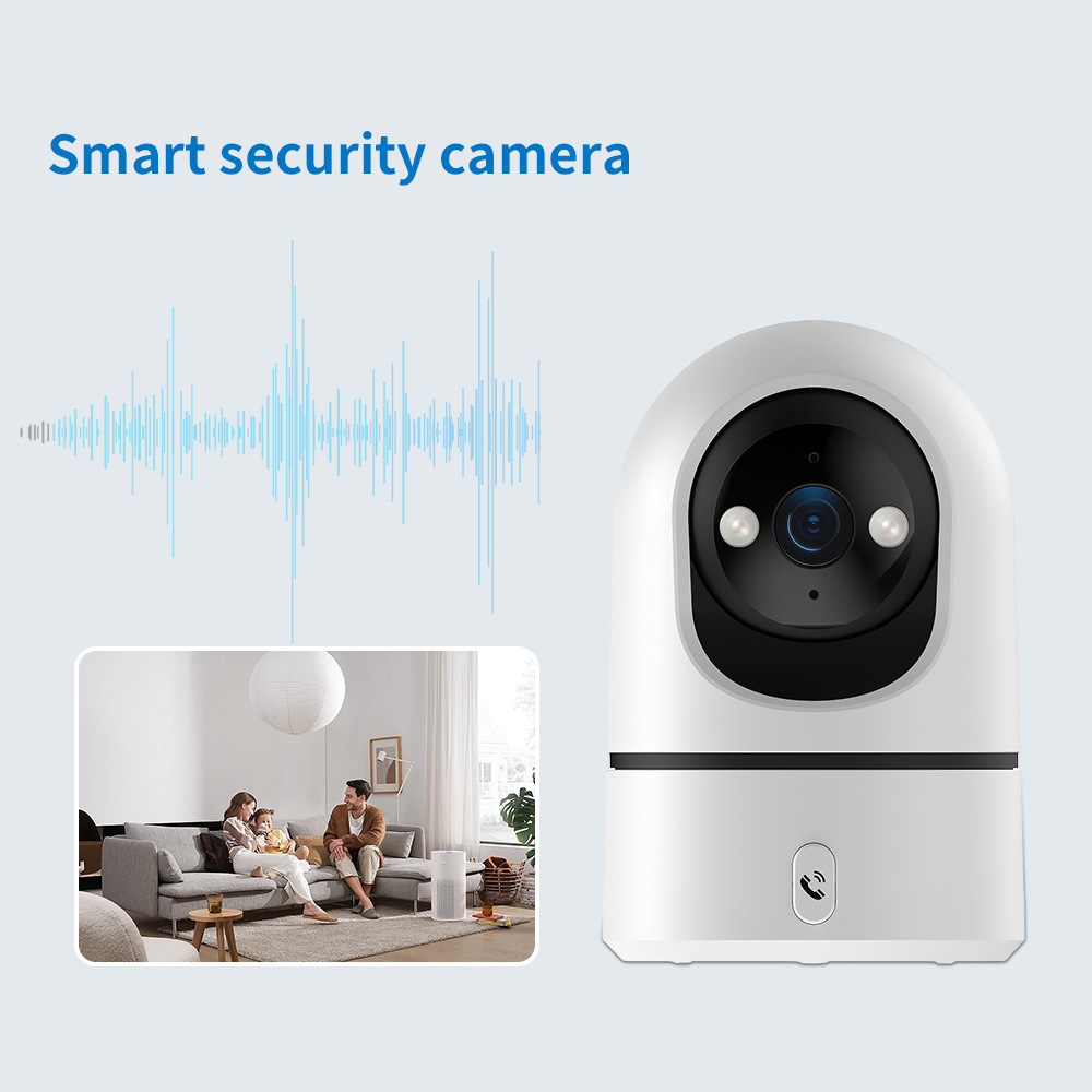 Cross-Border Popular Home Wireless Wifi Shaking Head Machine Smart Indoor One-Click Calling High-Definition Surveillance Camera