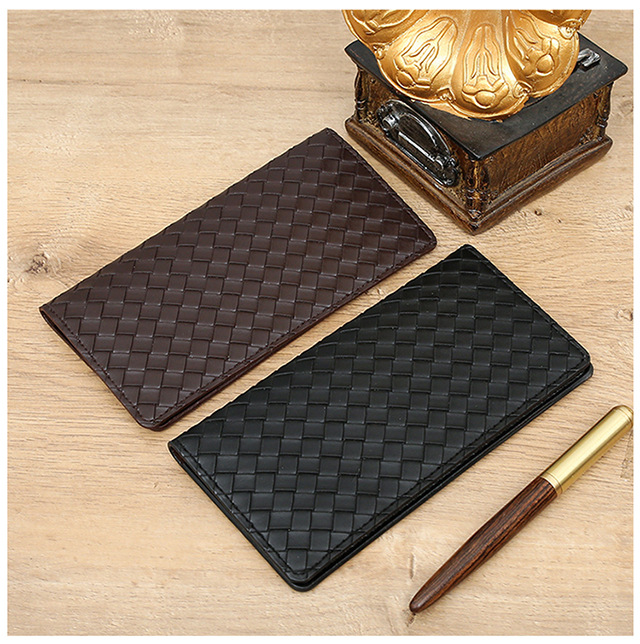 Men's Lingge Pu Leather Open Wallets display picture 10