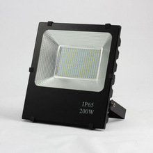 厂家批发LED投光灯5054款足瓦厚料200W集成贴片投光灯厂房灯具