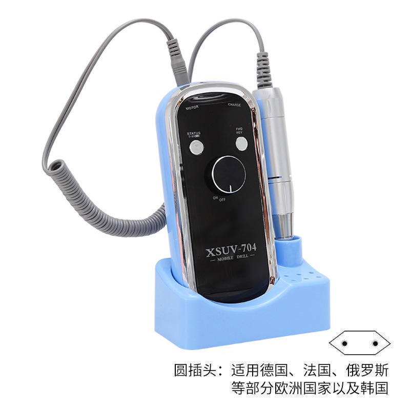 Disposición de almacenamiento eléctrico de 35000rpm ajustable velocidad de rotación de la máquina de molienda eléctrica especial para la tienda de uñas